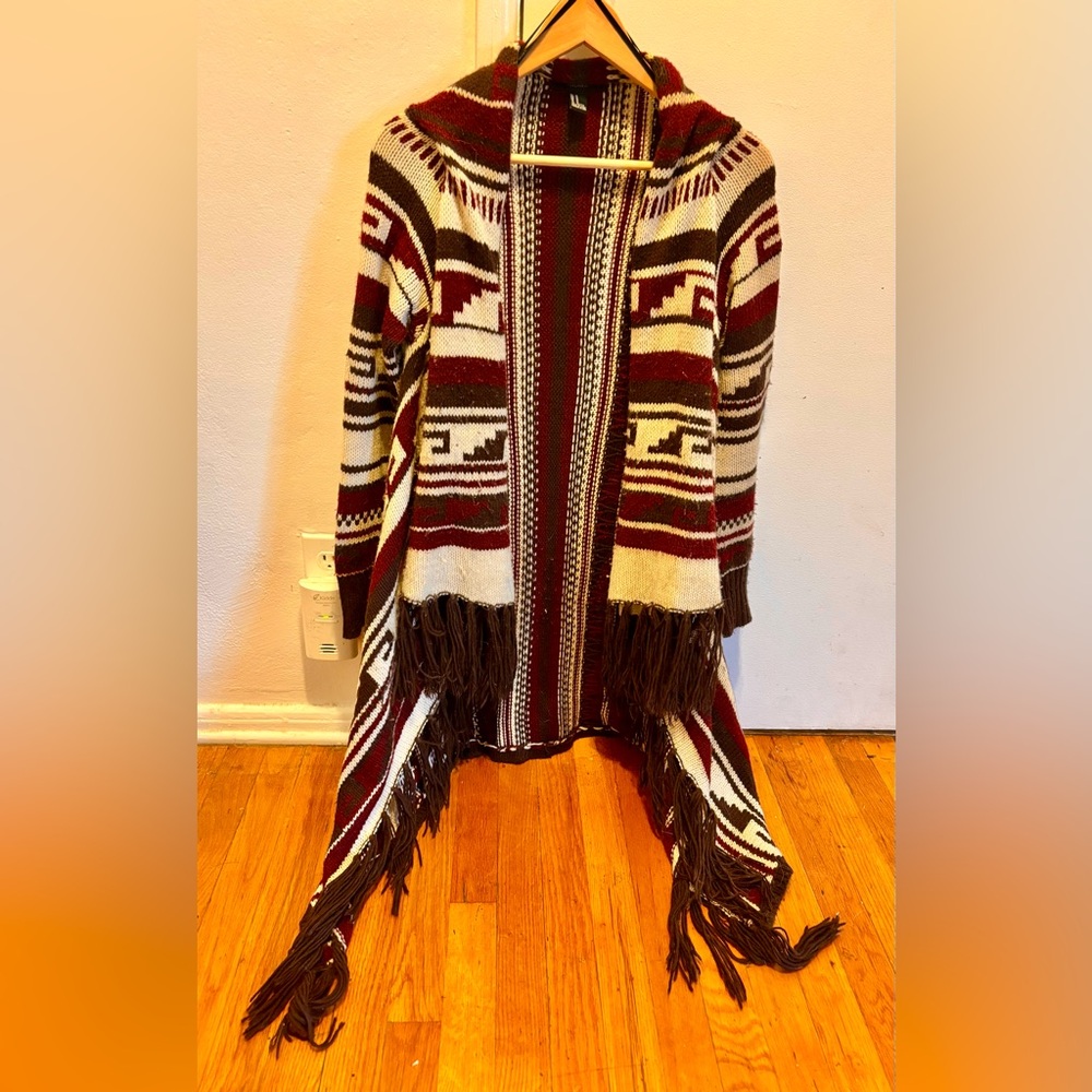 Women's Multicolor Patterned Sweater - image 3